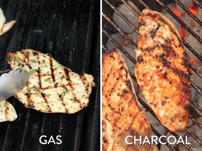 Gas Vs Charcoal grill